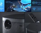 Connectez votre enceinte Bluetooth au vidéoprojecteur pour une expérience immersive. Profitez du son de votre film avec une qualité optimale.