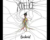 Couverture de l'album "Cardioid" de Yodelice, avec un personnage stylisé et des lignes abstraites.