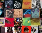 Collage d'albums d'Alice Cooper, montrant diverses pochettes d'albums iconiques.