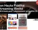 Deezer HiFi : son haute fidélité en qualité CD, streaming illimité pour 7,49€/mois. Profitez de Deezer lossless.