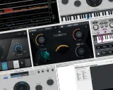 Interfaces de logiciels pour l'autotune fl studio gratuit, avec des claviers virtuels et des réglages de pitch.