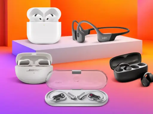 Collection d'écouteurs sans fil, certains avec des designs qui semblent difficiles à insérer dans les oreilles.