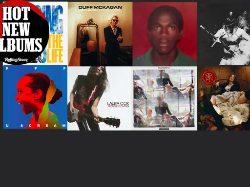 Découvrez la **sortie album de la semaine** avec des visuels variés : Florence + The Machine, Duff McKagan, Laura Cox et plus.