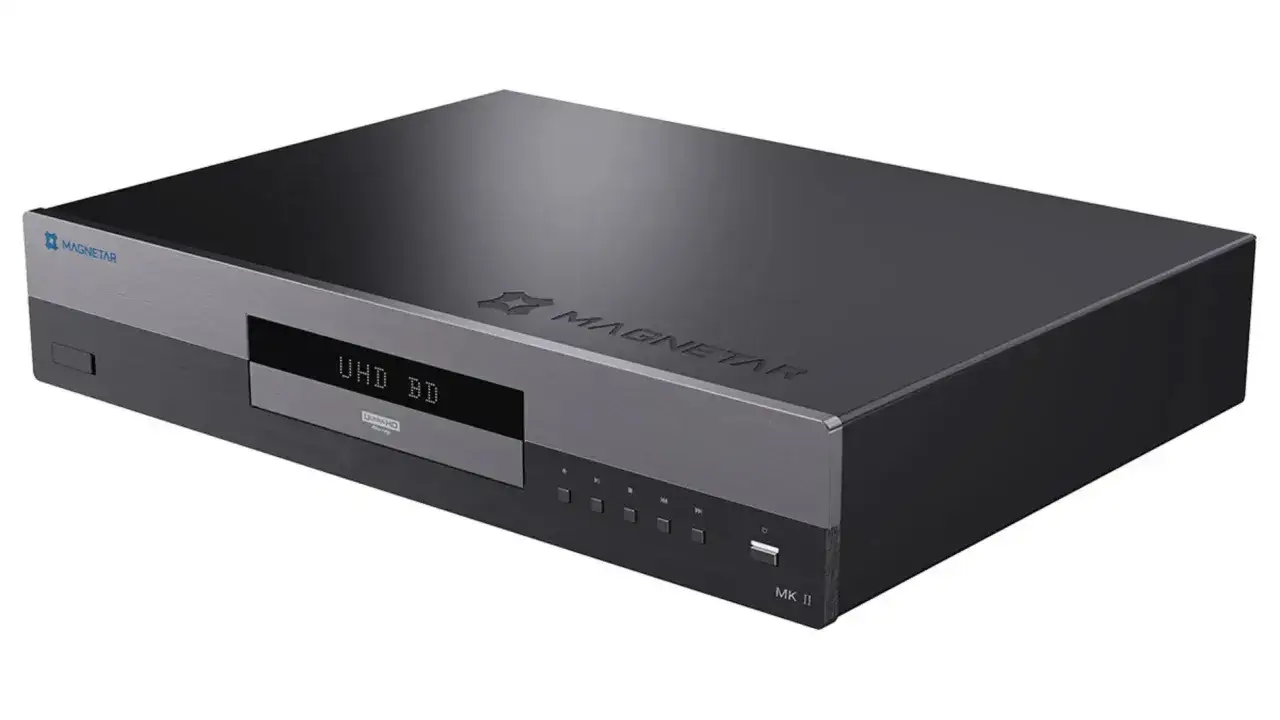 Lecteur Blu-ray UHD 4K Magnetar MK II, un appareil audiophile pour une expérience cinématographique immersive.